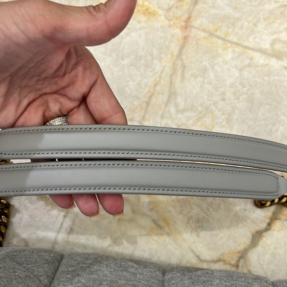 YSL med. Puffer chain Jersey bag - Picture 9 of 16